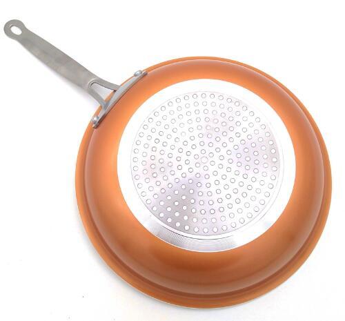 KitZenShop™ Non-Stick Copper Frying Pan – Poêle céramique compatible induction