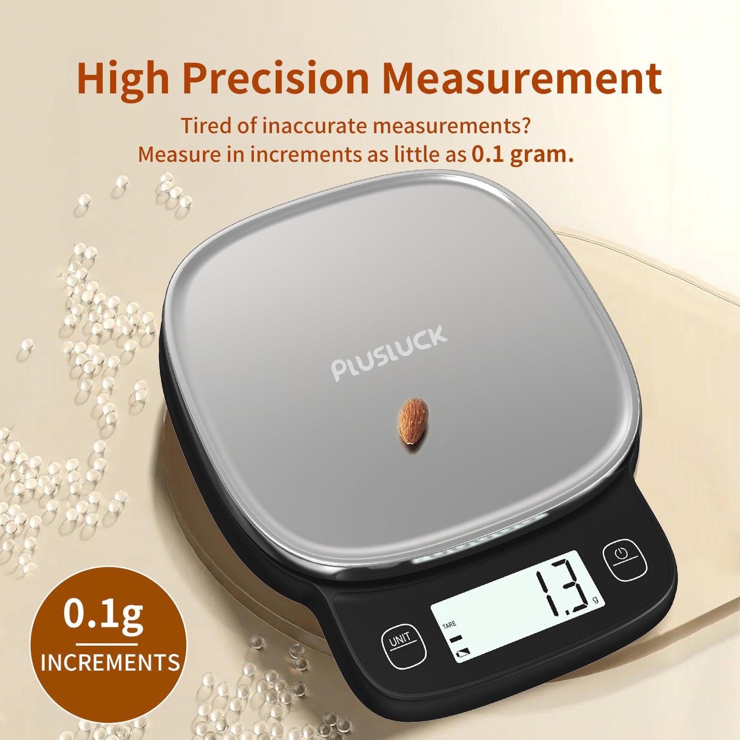 KitZenShop™ High Precision Digital Kitchen Scale