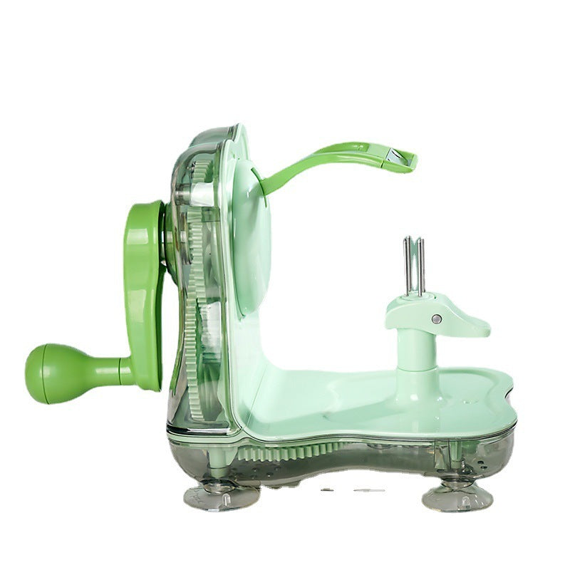 KitZenShop™ Éplucheur et Coupe-Fruits 2 en 1