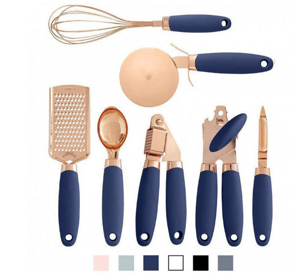 KitZenShop™ Kitchen Household Peeler Gadget – Set d’éplucheurs en cuivre