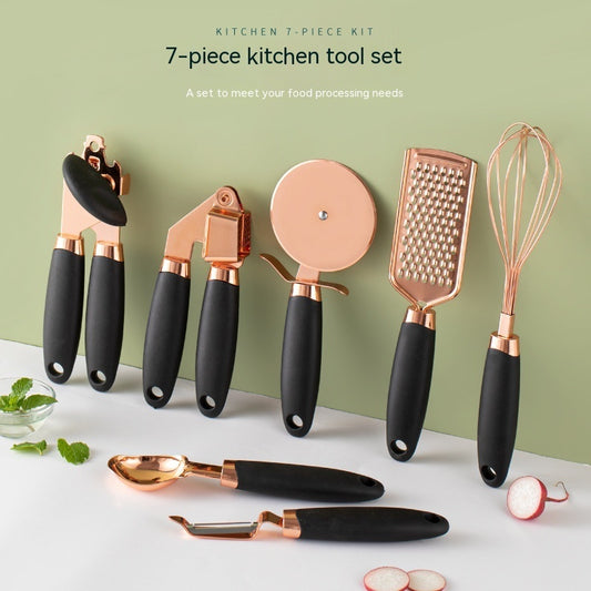 KitZenShop™ Kitchen Household Peeler Gadget – Set d’éplucheurs en cuivre