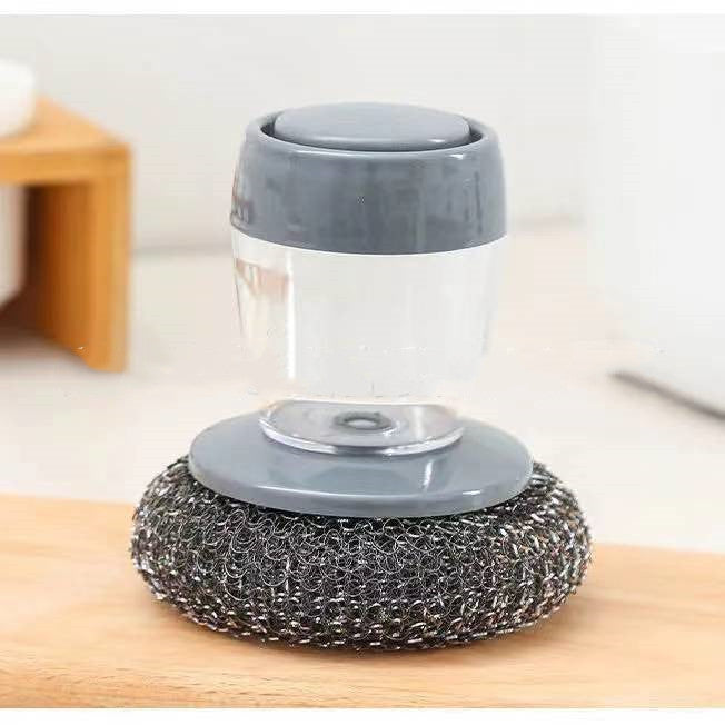 KitZenShop™ Smart Gadget Soap Dispensing Palm Brush – Nettoyage facile de la cuisine