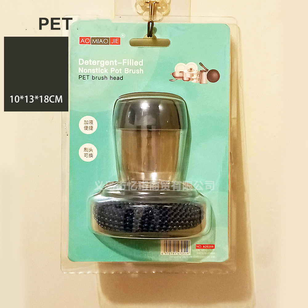 KitZenShop™ Smart Gadget Soap Dispensing Palm Brush – Nettoyage facile de la cuisine