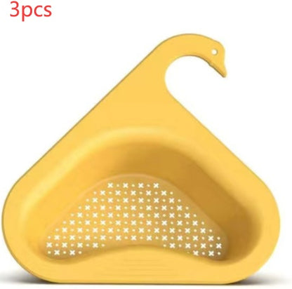 KitZenShop™ Hanging Sink Basket – Filtre pour fruits et légumes avec drainage efficace