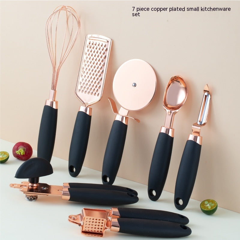 KitZenShop™ Kitchen Household Peeler Gadget – Set d’éplucheurs en cuivre