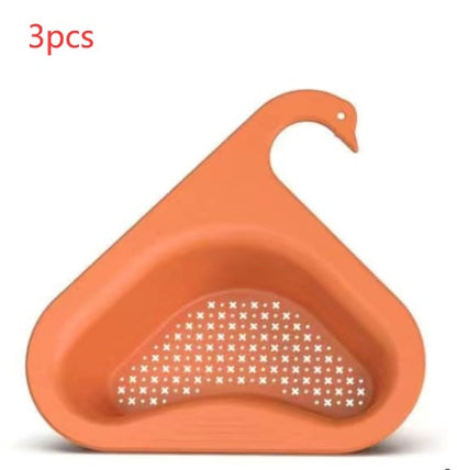 KitZenShop™ Hanging Sink Basket – Filtre pour fruits et légumes avec drainage efficace