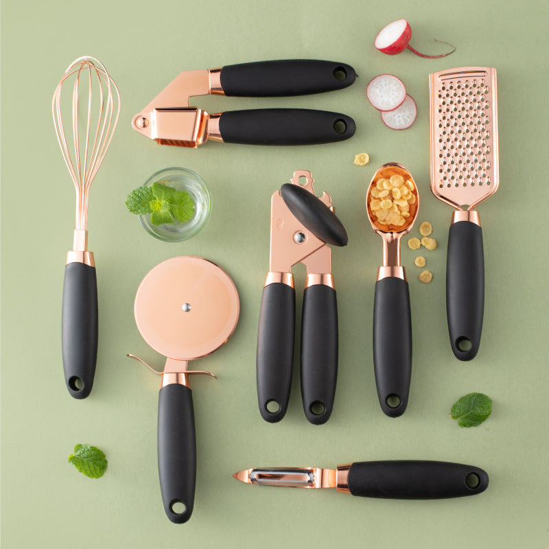 KitZenShop™ Kitchen Household Peeler Gadget – Set d’éplucheurs en cuivre