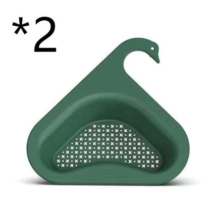KitZenShop™ Hanging Sink Basket – Filtre pour fruits et légumes avec drainage efficace