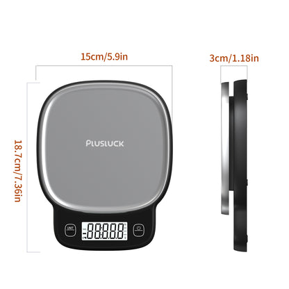 KitZenShop™ High Precision Digital Kitchen Scale
