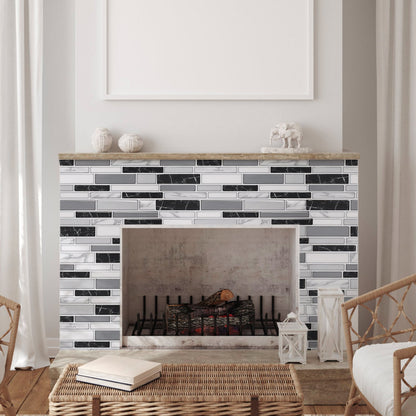 KitZenShop™ 10Pcs Peel And Stick Backsplash