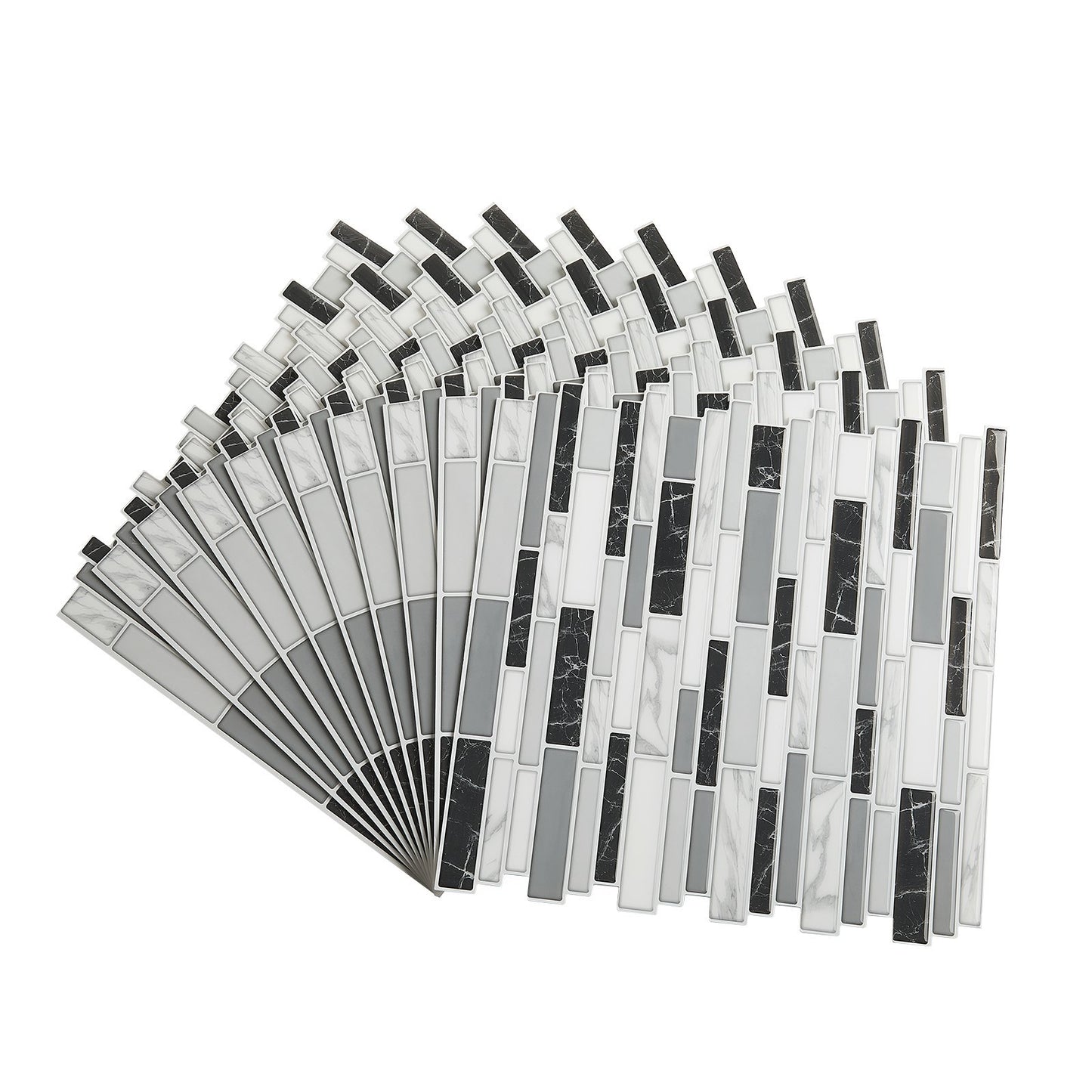 KitZenShop™ 10Pcs Peel And Stick Backsplash