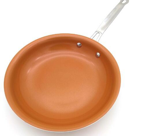 KitZenShop™ Non-Stick Copper Frying Pan – Poêle céramique compatible induction