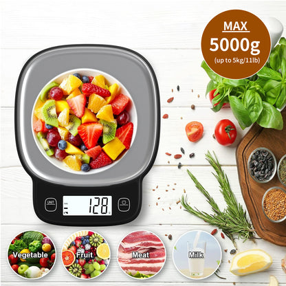 KitZenShop™ High Precision Digital Kitchen Scale
